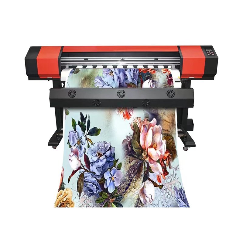 Low cost printing machine UV 2.5m 10ft /1.8m uv roll to roll printer with 2 pcs XP600/XP11 printhead CMYKWW