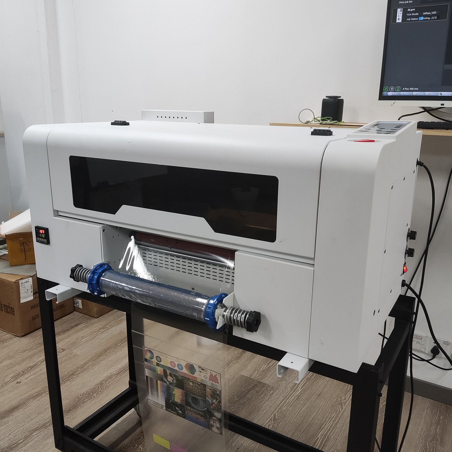 A3 UV DTF PRINTER Inkjet Digital Transfer Printing Machine UV Ink AB Film Cup Printer Phone Printer