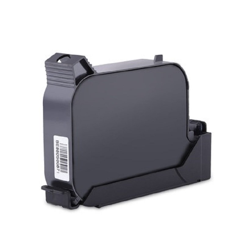 TIJ online inkjet printer compatible 12.7 mm half inch black color ink cartridge