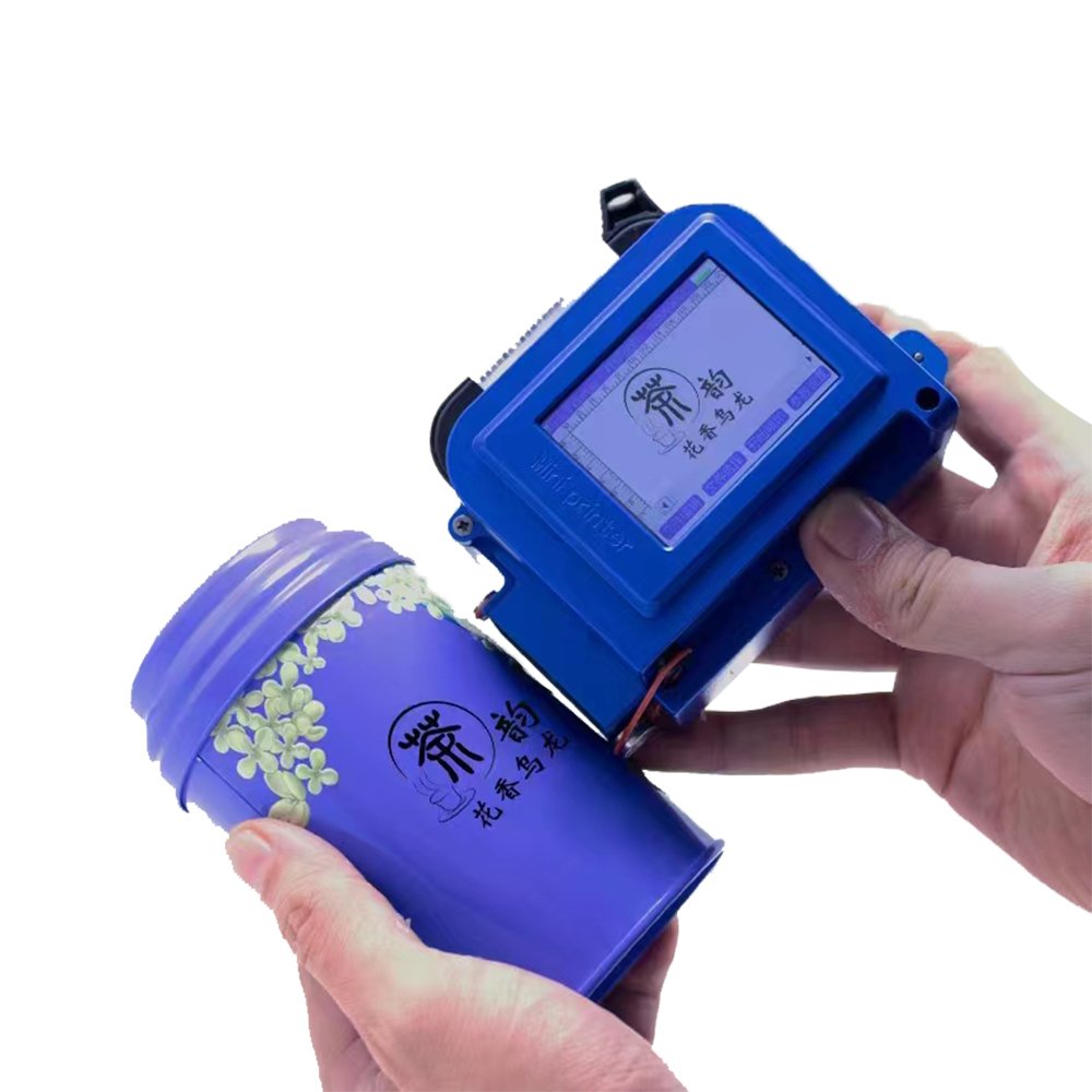 MINI Handheld SuMa Printer 12.7mm Time Date Counter QR code Bar code LOGO tij printer Chinese English MP001