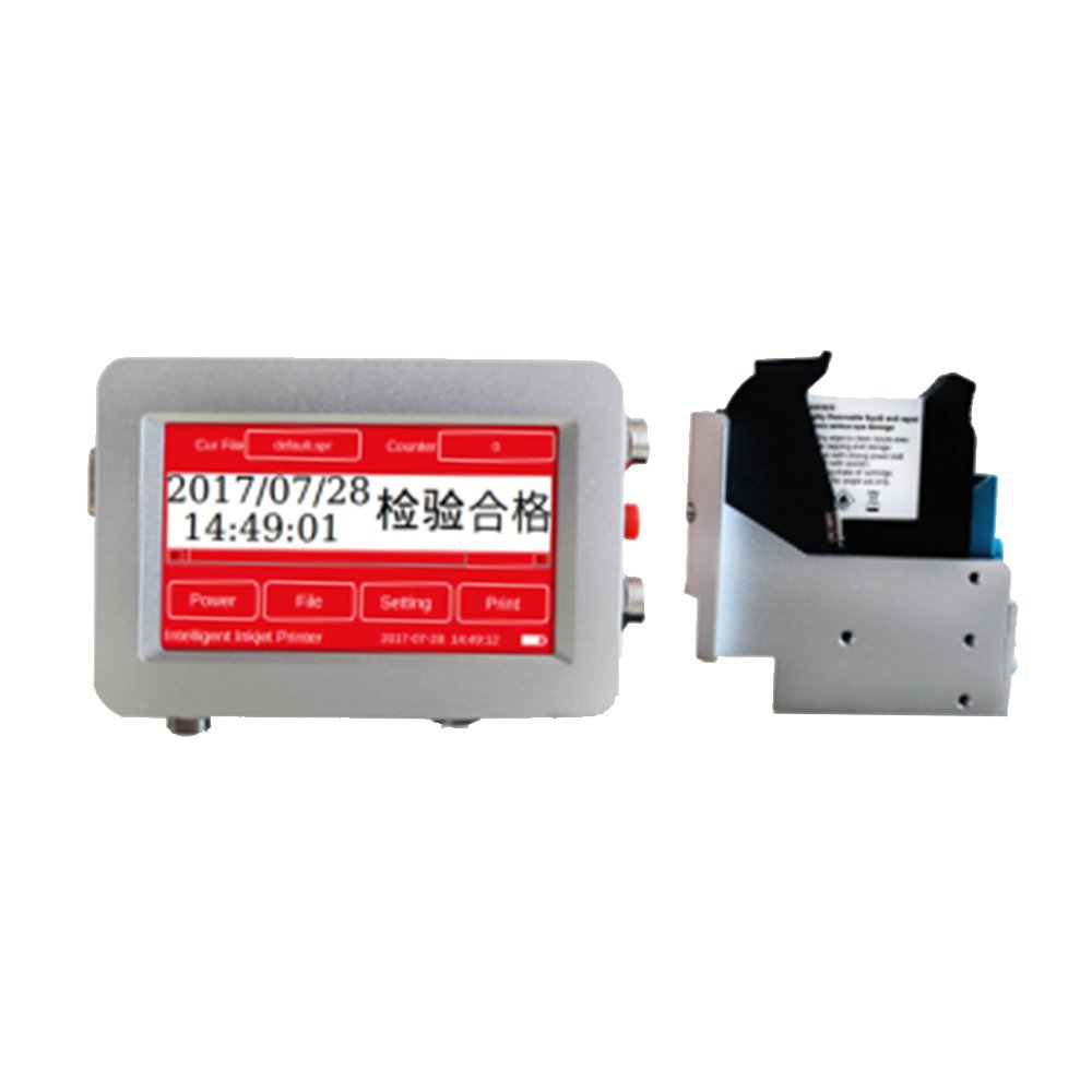 HZPK small paper card plastic bag inkjet coding printing machine