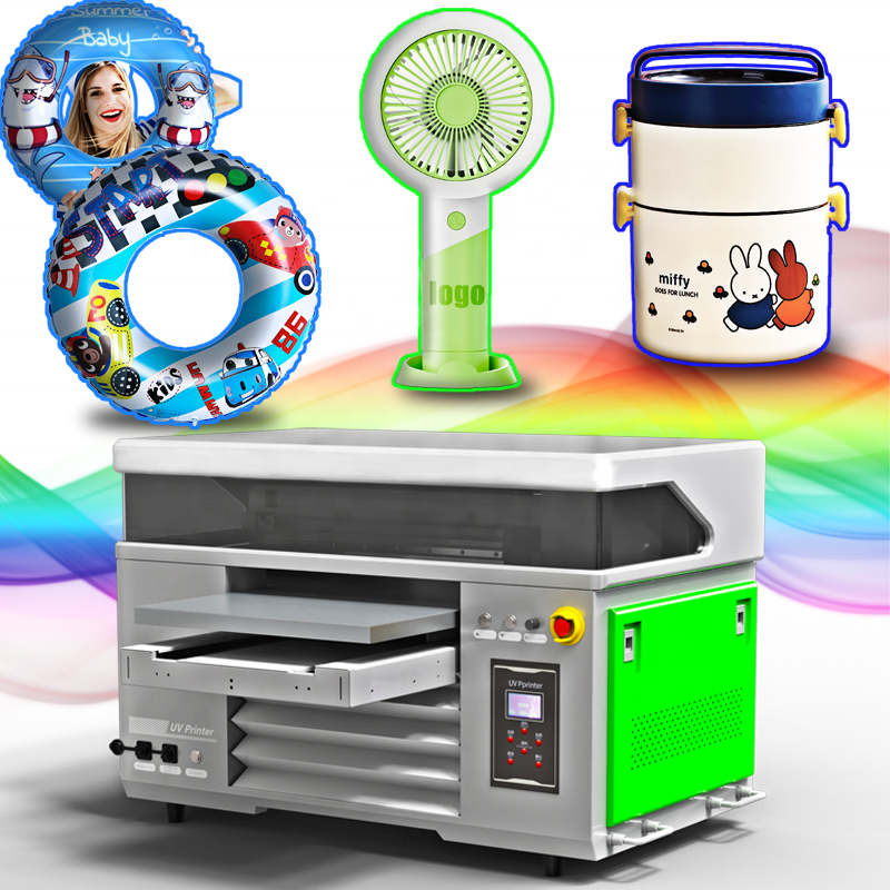 4060UV printer, small UV flatbed printer, varnish mug roll to roll printing, inkjet printer