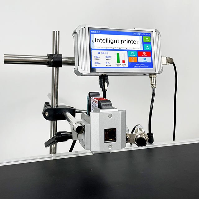 Factory Supply Automatic Online Inkjet Coding Machine Date Inkjet Printer With New Paging Conveyor Belt Machine