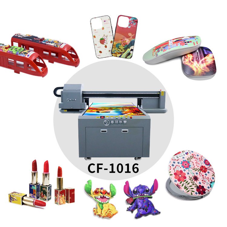 Large UV Printer Flat Bed Printing Machine A0 UV Printer 160*100cm for Phone Case