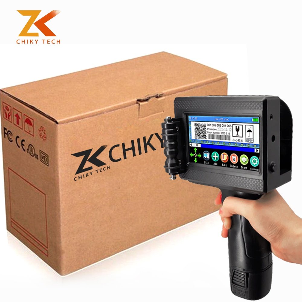 High Quality Food Label Shipping Label Thermal Portable Handheld Inkjet Printers
