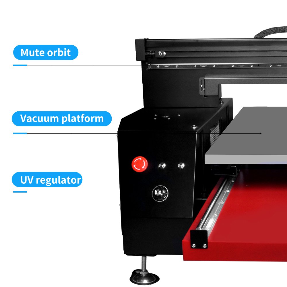6090 UV Inkjet Printers 3D UV Ballpoint Pen Printer With Auto Printing 3pcs EPS Head Digital Printing Machine UV Printer