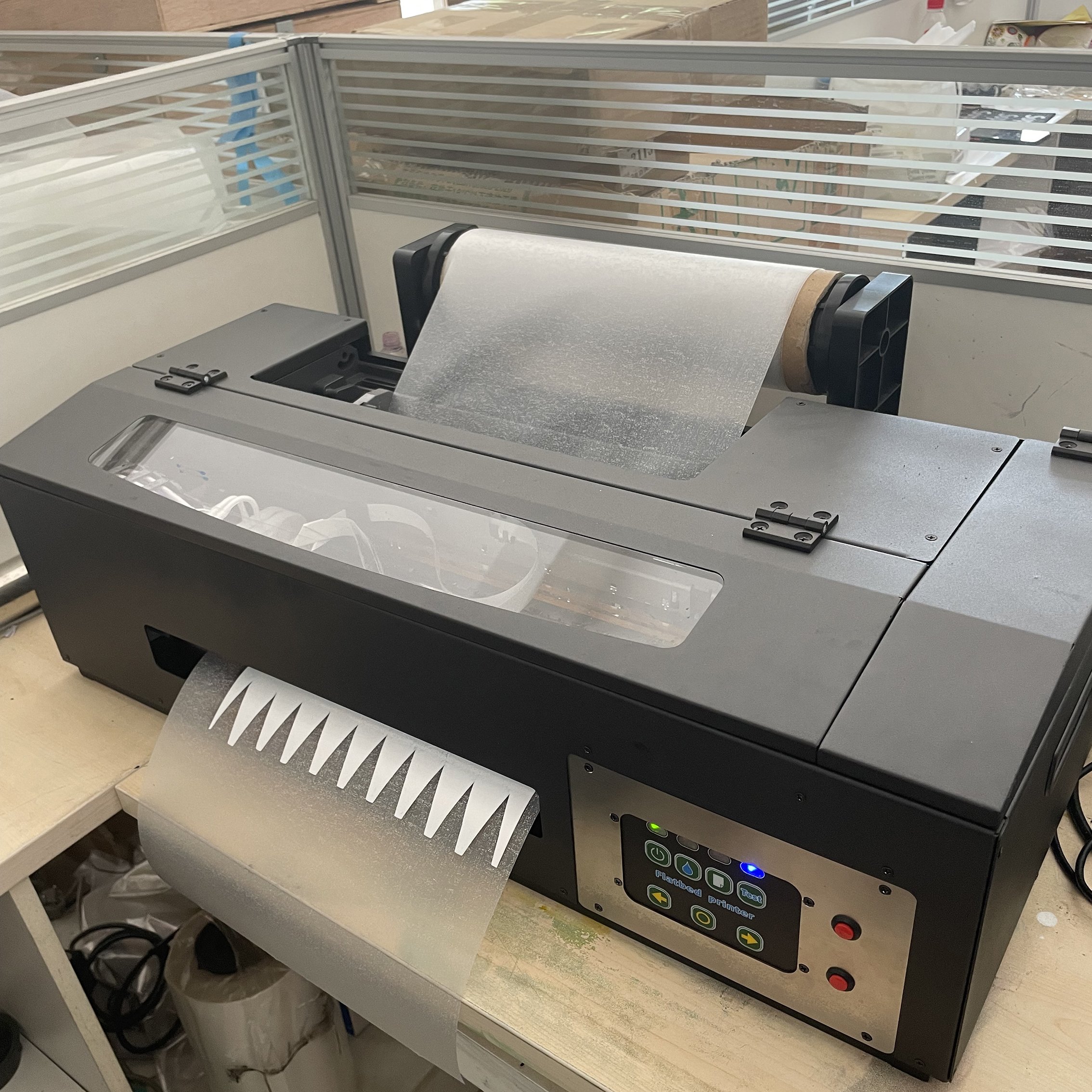 YILEE A3 Dtf Printer L1800 Impresora Dtf Roll PET Film Transfer Design Ready to Press Tshirt Textile Printing Machine CE 250ml