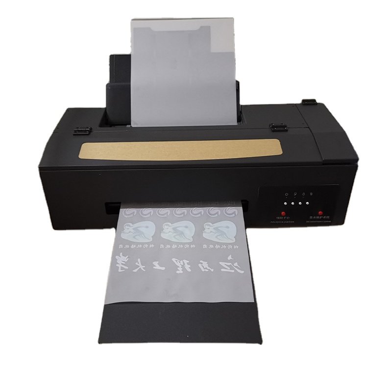 YILEE A3 Dtf Printer L1800 Impresora Dtf Roll PET Film Transfer Design Ready to Press Tshirt Textile Printing Machine CE 250ml