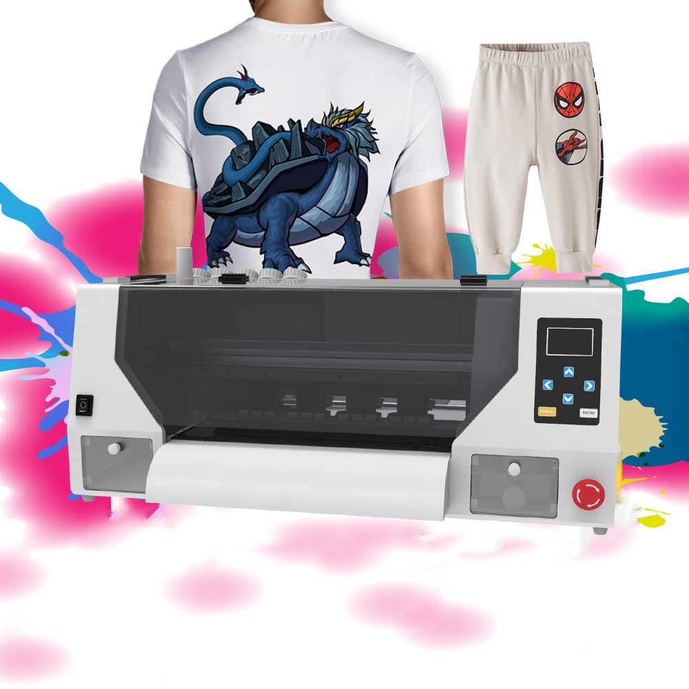 Custom clothing printer A3 30CM desktop Inkjet printer double-end DTF printer
