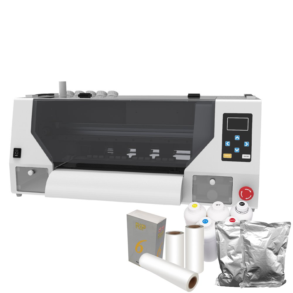 Custom clothing printer A3 30CM desktop Inkjet printer double-end DTF printer