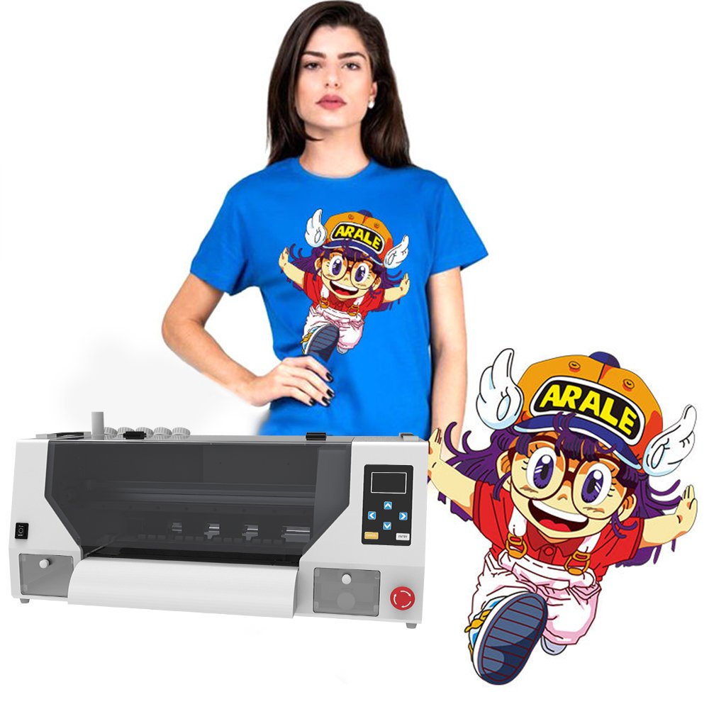 Custom clothing printer A3 30CM desktop Inkjet printer double-end DTF printer