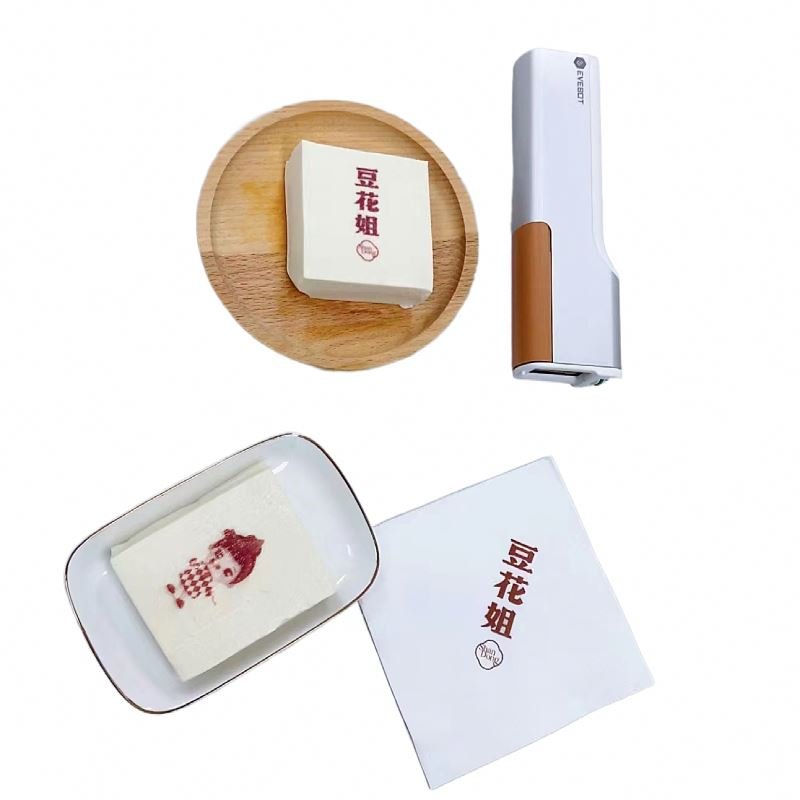Evebot Printpen Food Printer Pen Cake Macarrons Coffee Beer Signature Digital Handheld Inkjet Printer Wifi Connection 3D Printer
