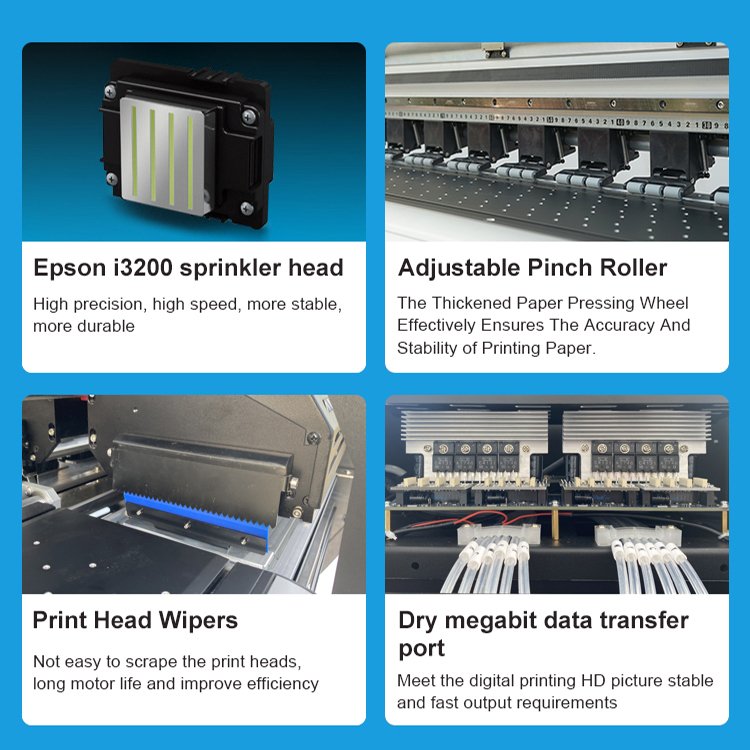 I3200 Printhead Factory Supply Heat Transfer CMYK 4 Color Inkjet Printer Sublimation Printer