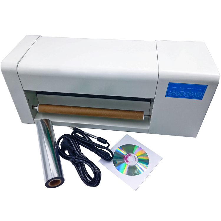 Newest Digital Hot Foil Stamping Printing Machine for Paper leather Invitation Wedding Card Funeral Ribbon Sticker Printer