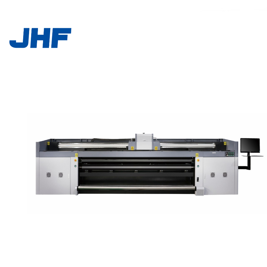3.2m Large UV Roll To Roll Printers Rtr Digital Printers Metal Grating Magnetic Levitation Linear Motor Printer