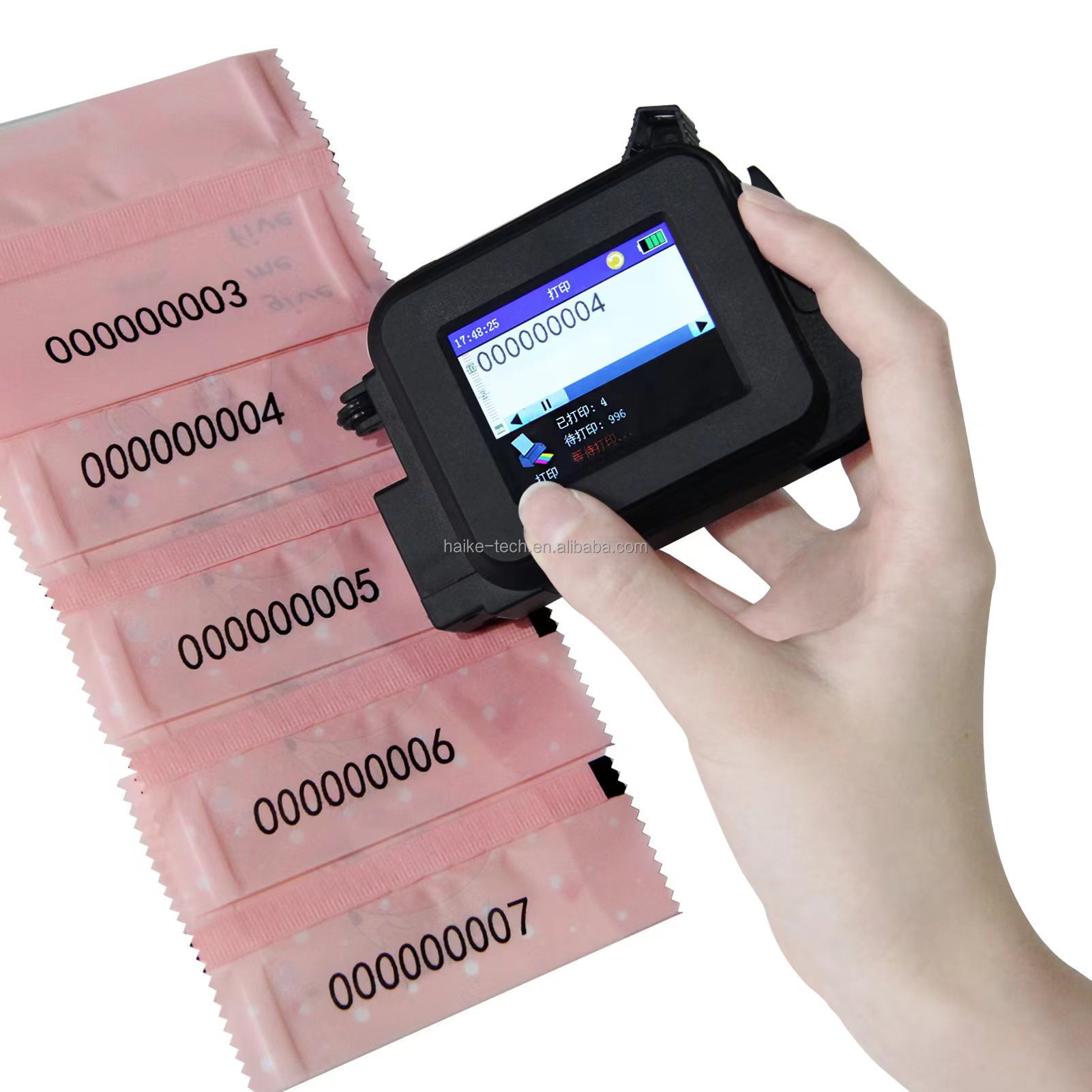 Handheld Portable Inkjet Printer Cartridge Mini Inkjet Printer Date Code