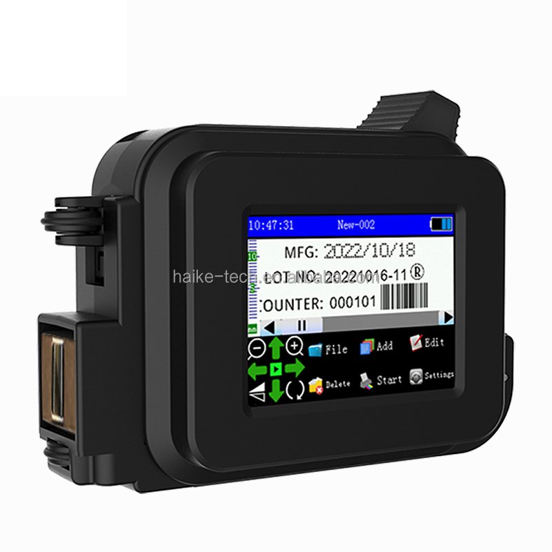 Handheld Portable Inkjet Printer Cartridge Mini Inkjet Printer Date Code
