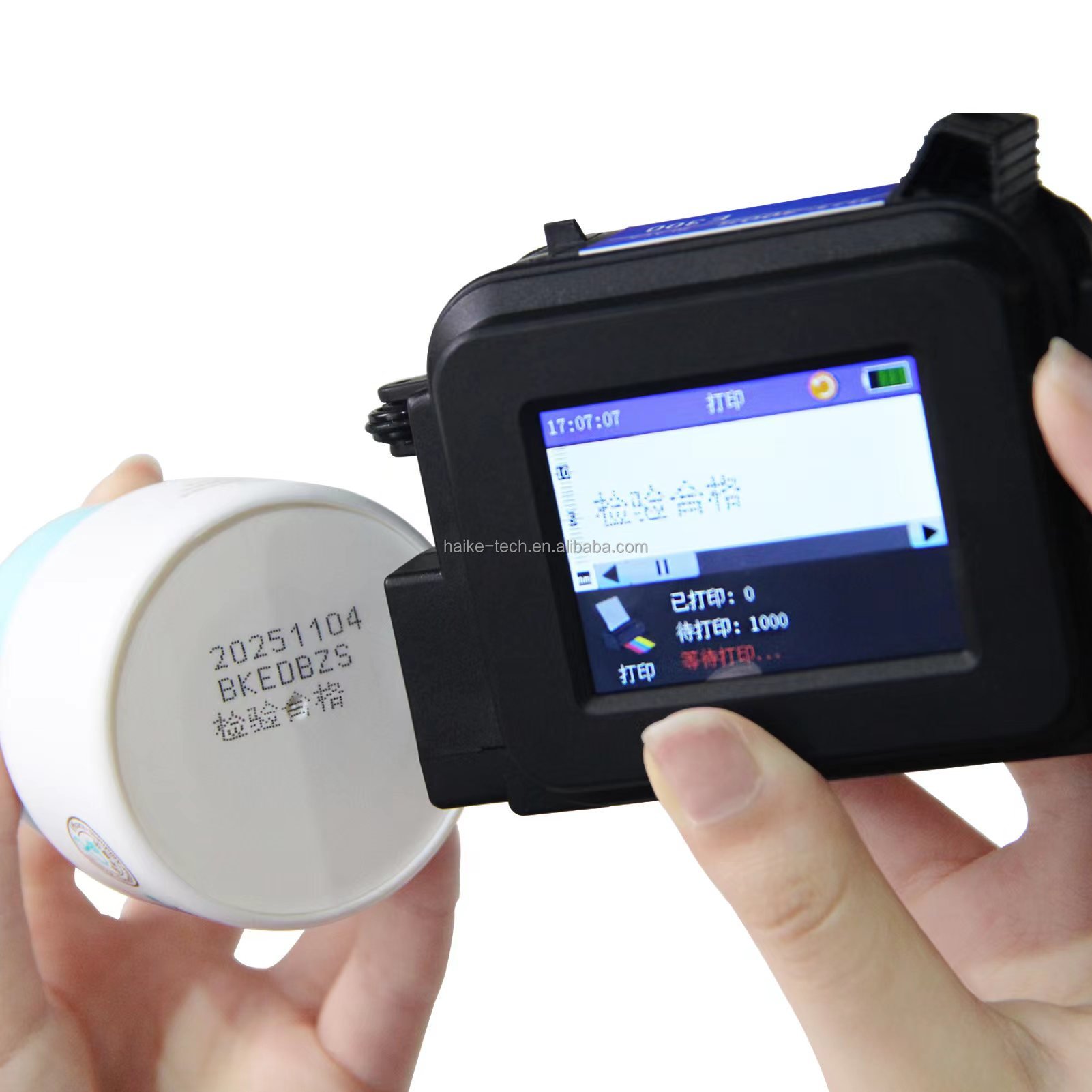 Handheld Portable Inkjet Printer Cartridge Mini Inkjet Printer Date Code
