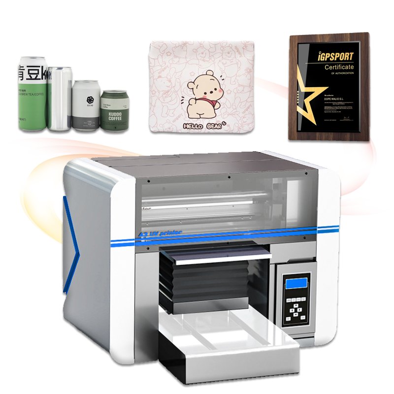 Small A3UV printer, multifunctional integrated UV DTF printer, digital inkjet flatb printer for electronic products, PVC printer