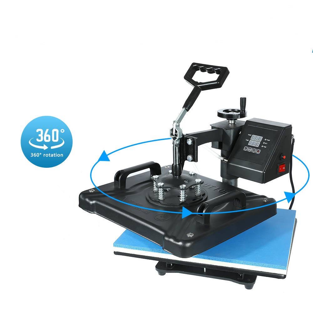 High Pressure Sublimation Heat Press Machine 30 x 23 Heat Press Machine and Sublimation Inkjet Printer