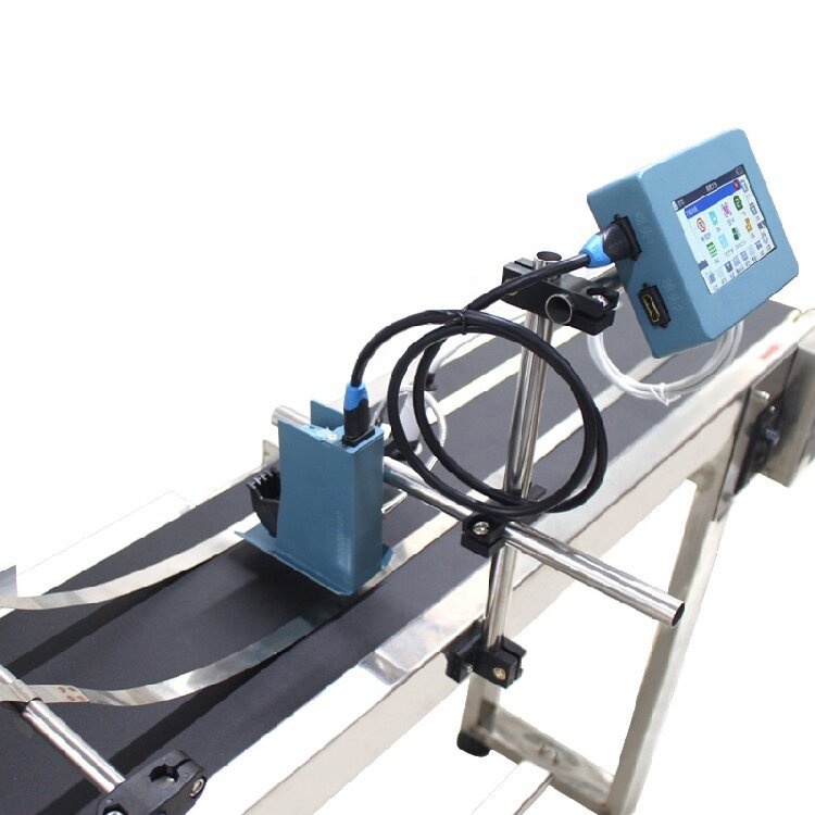 Portable Automatic Mask Carton bottle Bottom Plastic Plane Inkjet Printer Logo Printing Machine