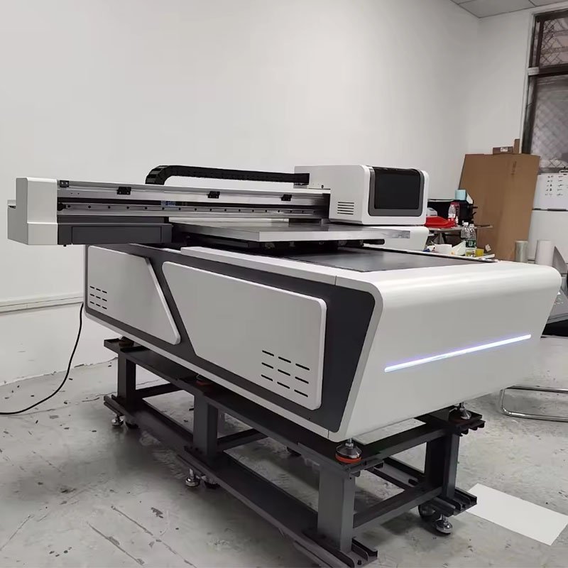 6090 UV Flatbed Printer Inkjet Mug Printing Machine Plastic PVC AB Film Sticker Printer Impresora Sticker XP600 UV Printer 6090