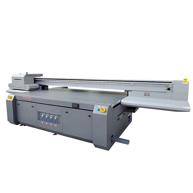 large format inkjet printer led curing flatbed printing machine 2513 uv printer
