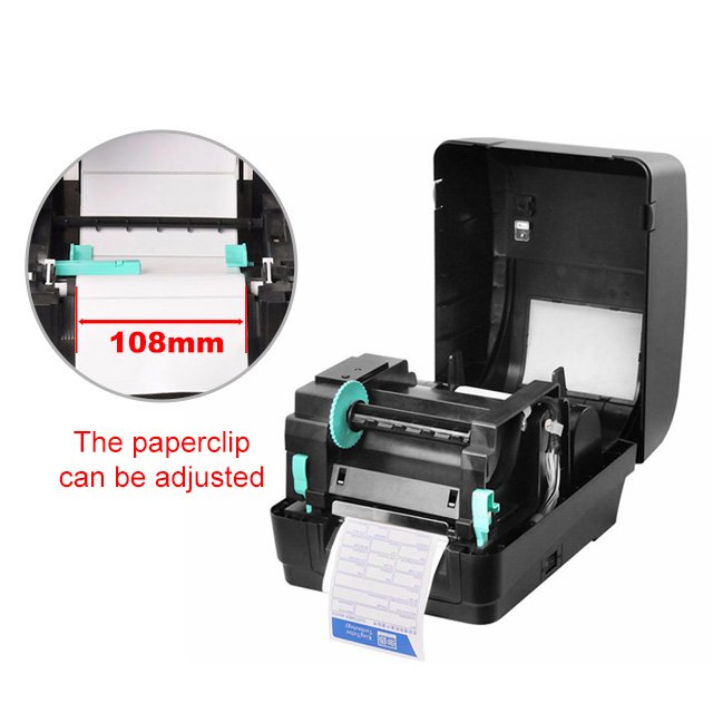 Ribbon Digital Inkjet Roll Bottle Label Printer Machine