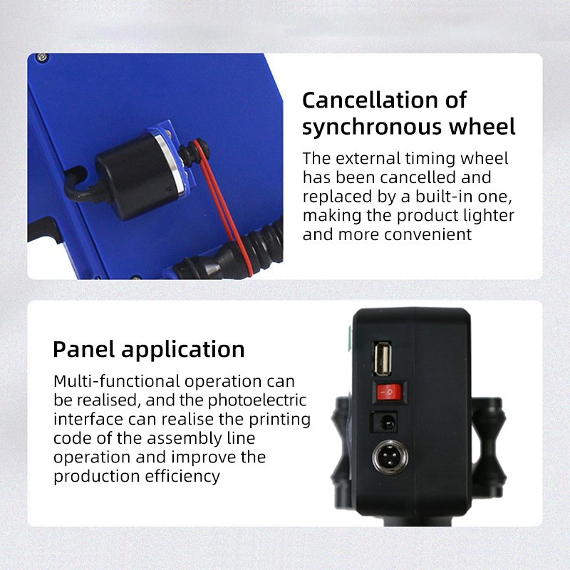 A810 Factory Cheap Qr Coding Barcode Expiration Date Carton Bottle Customization Portable Intelligent Handheld Inkjet Printer