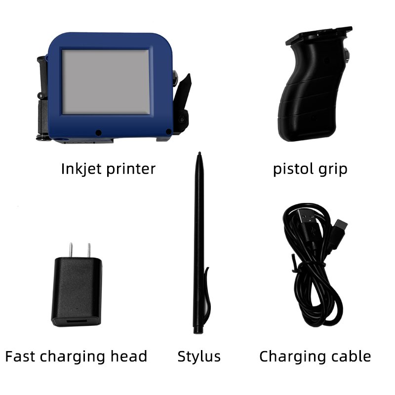 2024 Portable Mini Inkjet Printer Mobile Handheld Label and Card Printer for Retail for Plastic Bag Printing Provided Automatic