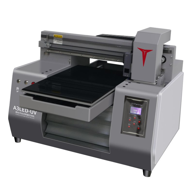 Auto UV Printer Flatbed Bottle Printer A3 Size Printing Machine Commerical A3 Size UV Inkjet Printers Prices For Phone Case