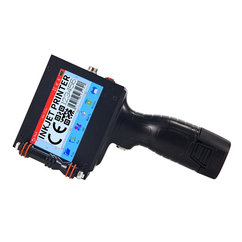 600DPI Expire date code count number hand held inkjet printer