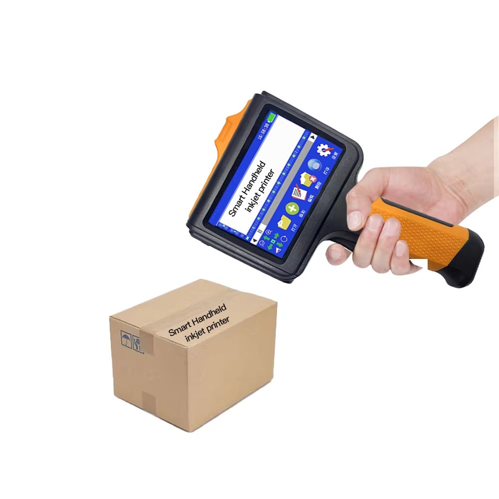 12.7mm Printing Machine Expiry Date Series Number QR Code Barcode Logo Hand Printer Handheld Inkjet Printer