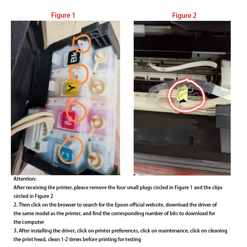4 Color A4 Size InkJet Printer Machine for Epson L360 with Ink Tank Sublimation Printer L360 Printer Supplier