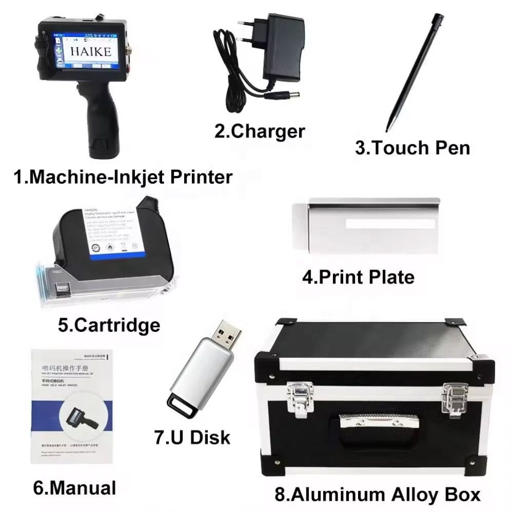 Professional Handheld Inkjet Printer For Quick Printing Durable & High Quality
