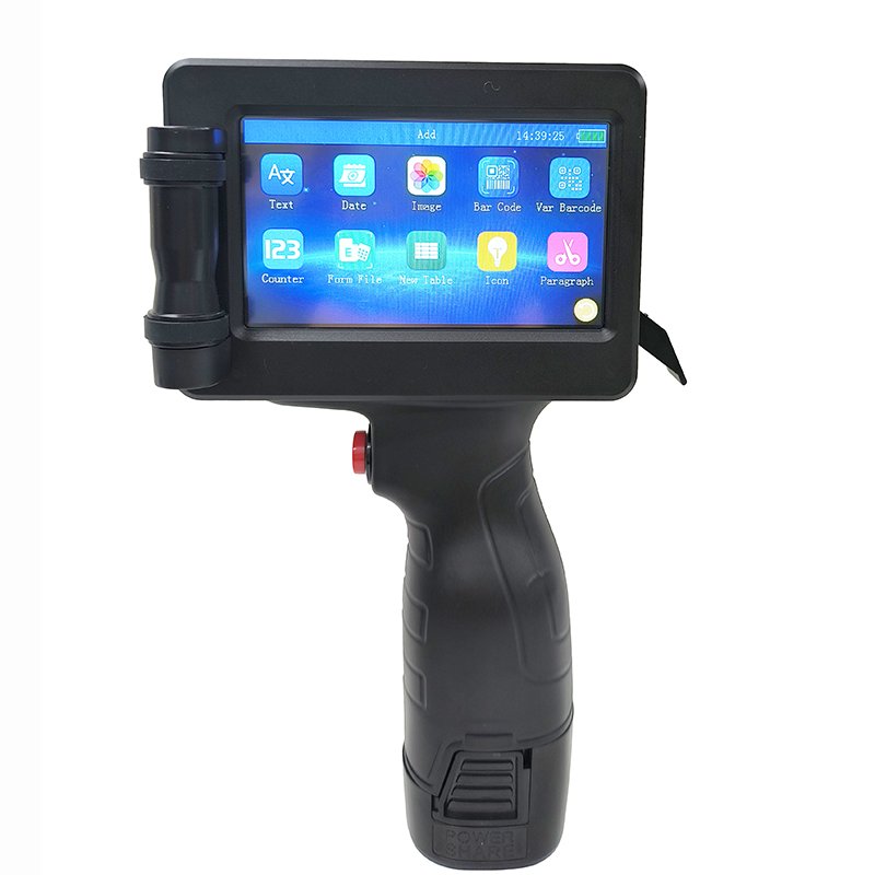 Yaomatec Expiry Date Coding QR Code Barcode Logo Hand Printer Portable Handheld Thermal Inkjet Printer