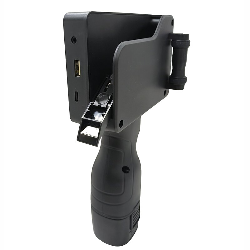 Yaomatec Expiry Date Coding QR Code Barcode Logo Hand Printer Portable Handheld Thermal Inkjet Printer