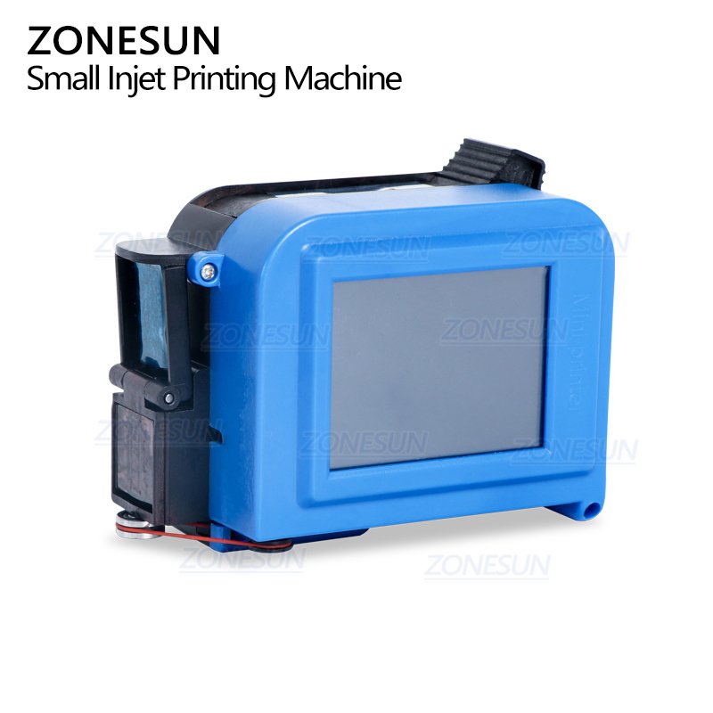 ZONESUN ZS-DC1 Smart Portable Mobile Mini Handheld Carton Cans Bottles Date Coder Inkjet Printers