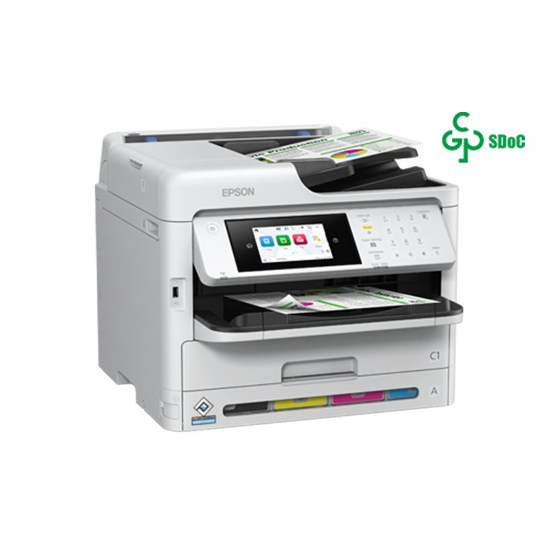 E-pson WorkForce Pro WF-C5890a A4 25ppm Color Inkjet Printer WF-C5390 Colour label printer With fax function