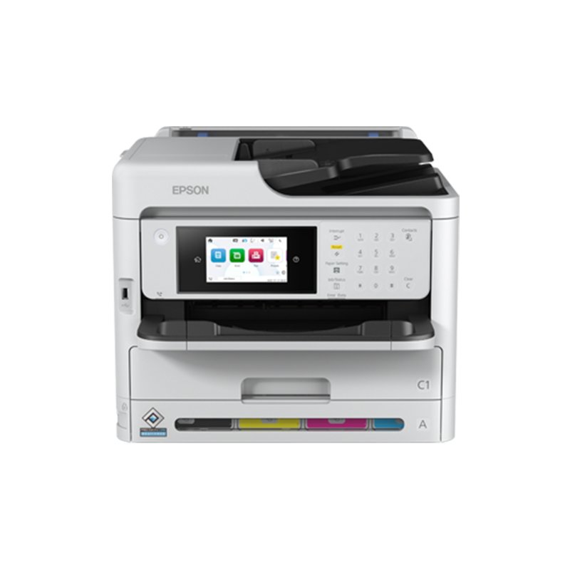 E-pson WorkForce Pro WF-C5890a A4 25ppm Color Inkjet Printer WF-C5390 Colour label printer With fax function