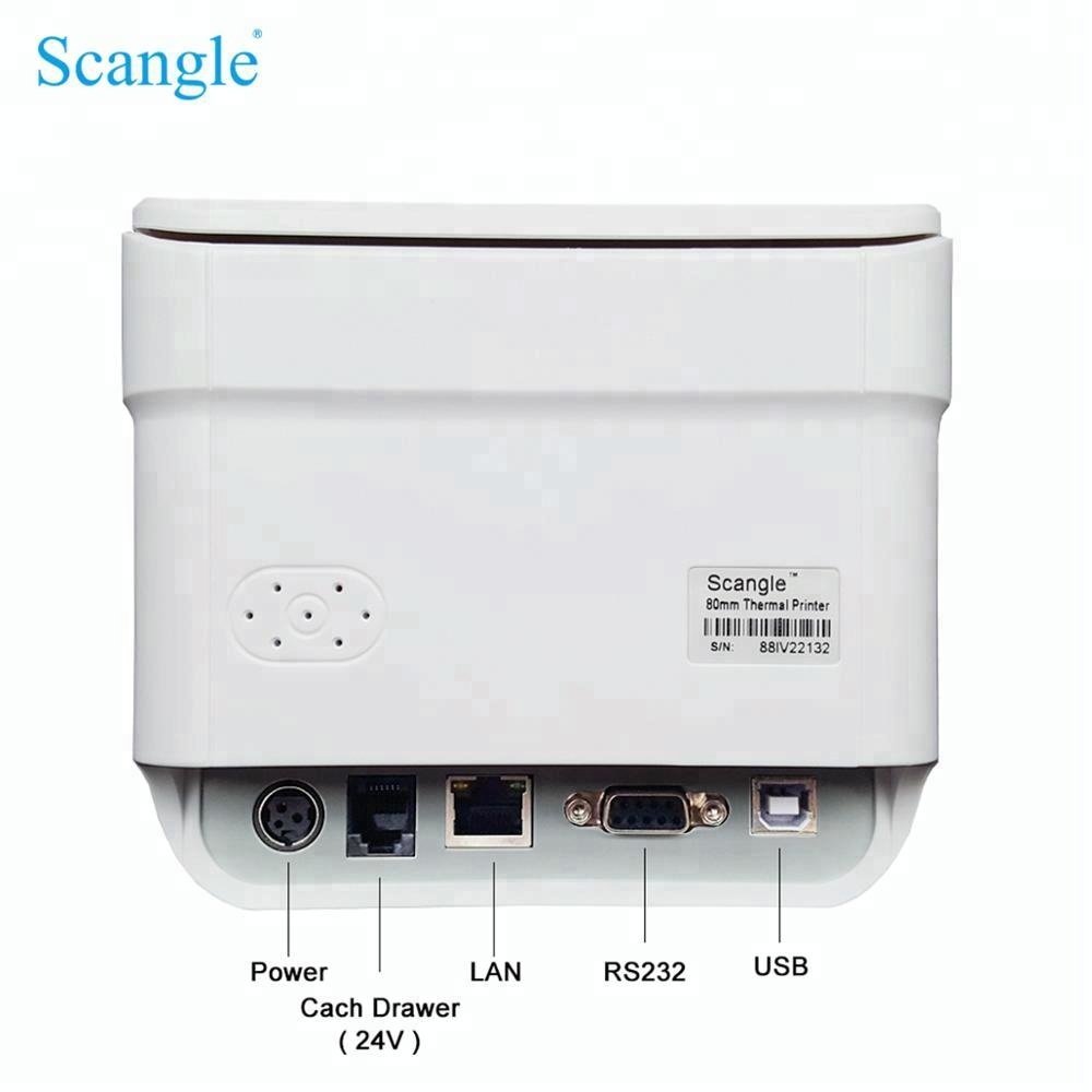 Scangle Cheap 80MM Wireless WiFi POS Thermal Printer For Restaurant Supermarket