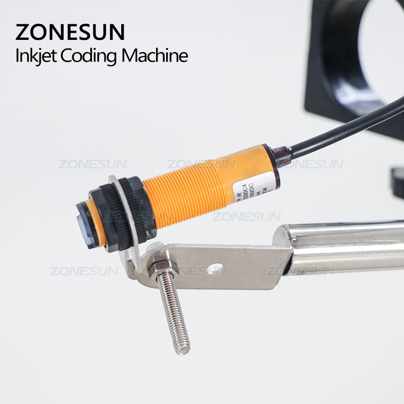 ZONESUN Inkjet Printer Conveyer Conveying Table Band Carrier Sorting Workbench PVC Belt Conveyor Bottle Box Bag Sticker Conveyor