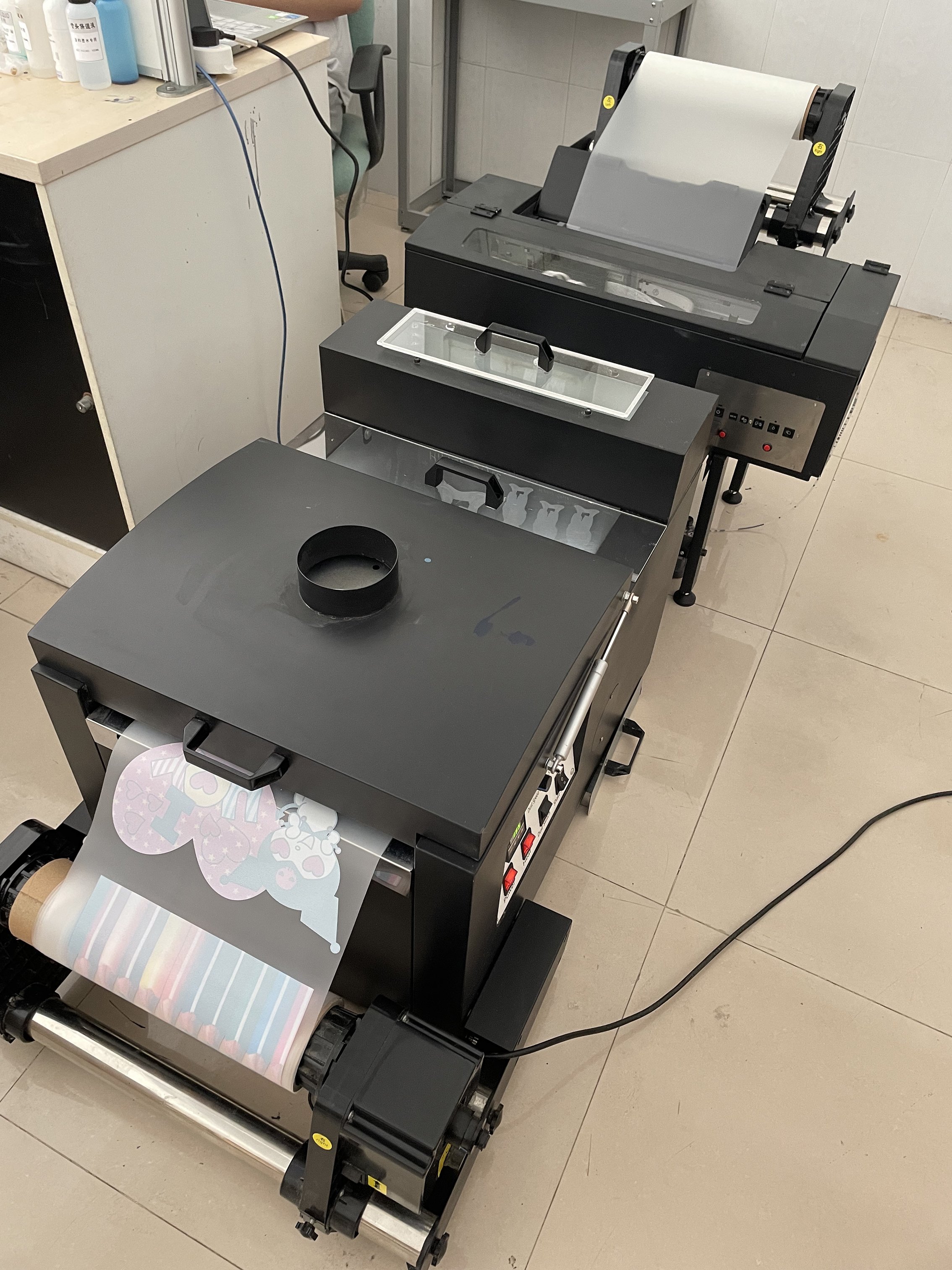 Fast DX5 Printhead Dtf Printer A3 Inkjet Tinta Printer Ink PET Film Tshirts Printing Machine Provided Pigment Ink Semi-automatic