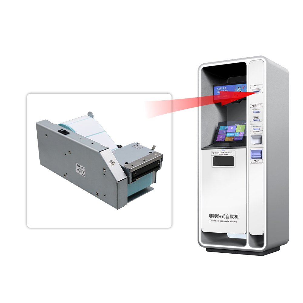 58mm Automatically Peel off The Self-Adhesive Paper Embedded Label Sticker Printer