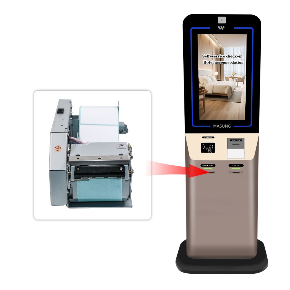 58mm Automatically Peel off The Self-Adhesive Paper Embedded Label Sticker Printer