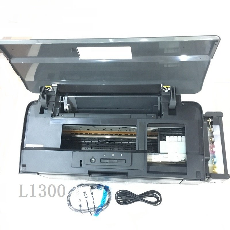 Second Hand Inkjet A3 A4 4 Colors Printer Original Printing for Epson L1300 Submilation T Shirt Printer Machine