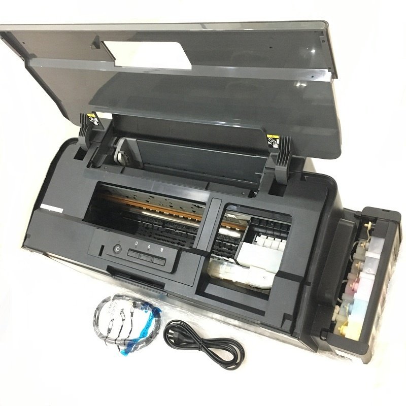 Second Hand Inkjet A3 A4 4 Colors Printer Original Printing for Epson L1300 Submilation T Shirt Printer Machine