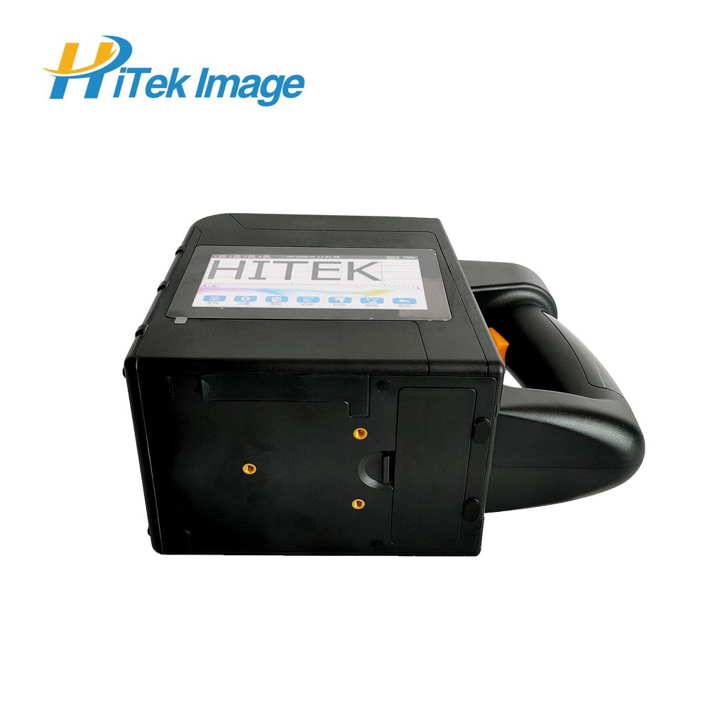 HITEK New B85 P100MM Large Format 4 Inches Printing Handheld Inkjet Printer Online TIJ printer for Plastic Wooden Glass Metal