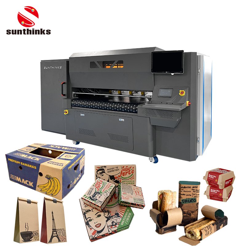 Single Pass Printer Supplier Custom Digital Color Carton Boxes Printers Corrugated Cartons Inkjet Printers
