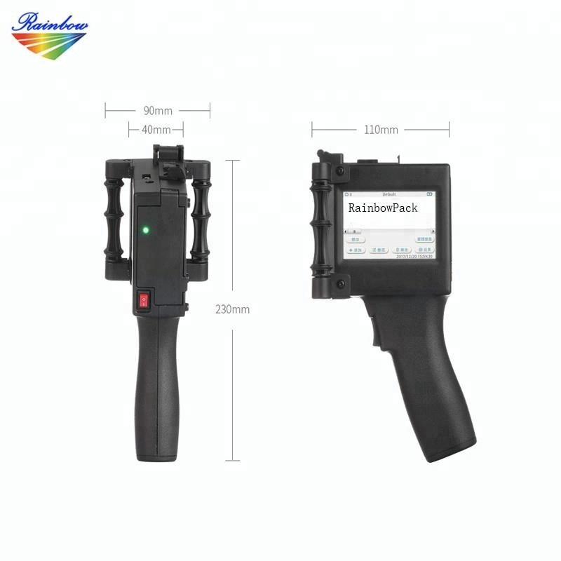 Multifunction inkjet printer, plastic bag barcode printing machine